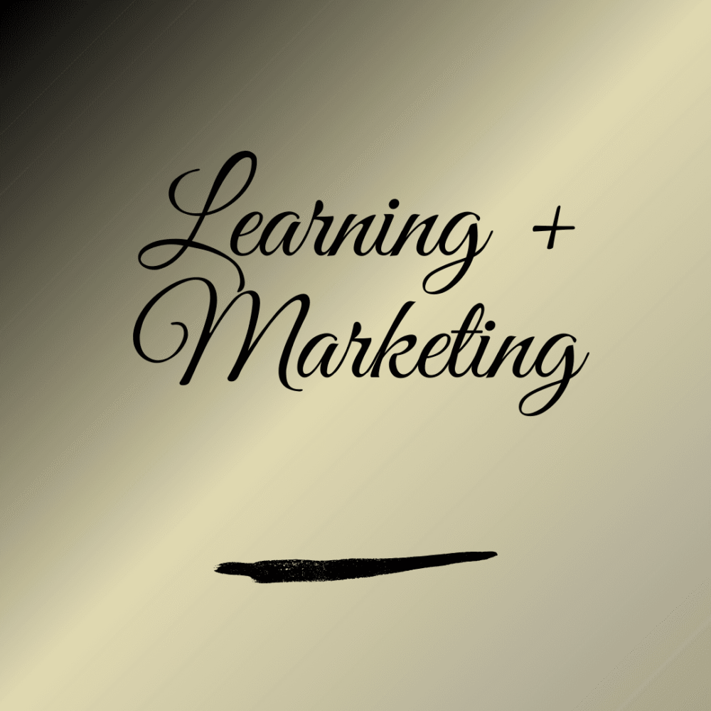 Learning + Marketing
