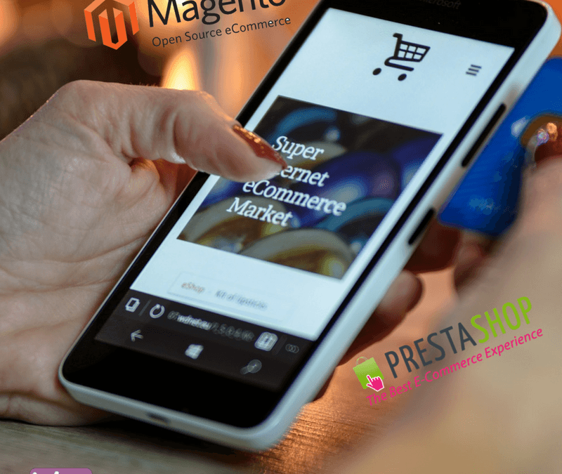 Woocommerce, Prestashop y Magento