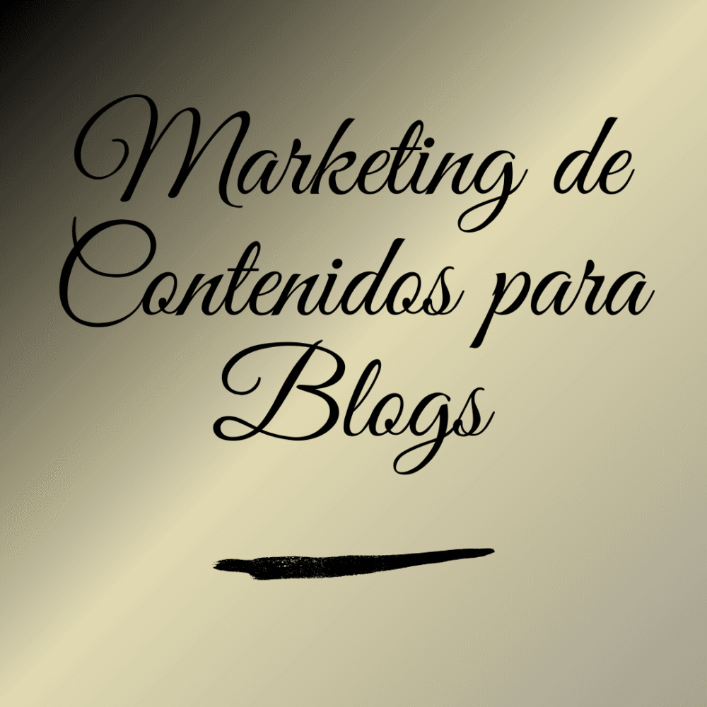Marketing de Contenidos para Blogs