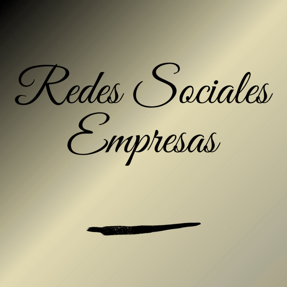 Redes Sociales Empresas