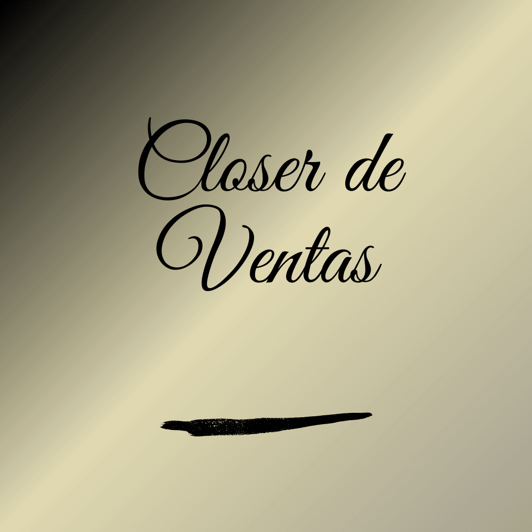 Closer de Ventas